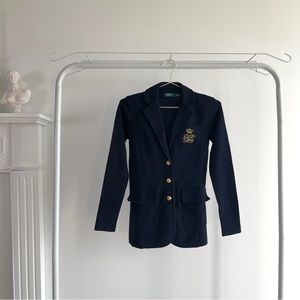 Ralph Lauren Combed Cotton Blazer